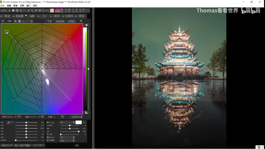 One-Click Night Teal-Orange Grading with 3D LUT Creator · Fig. 4