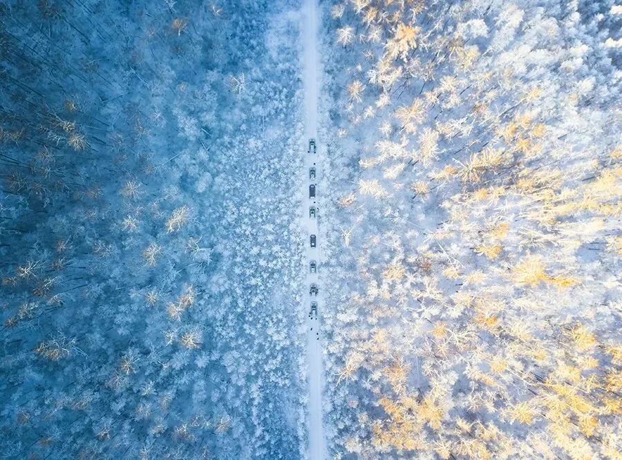 Aerial Photo Editing Case Study: A Dreamy Warm-and-Cool Color Style · Fig. 1