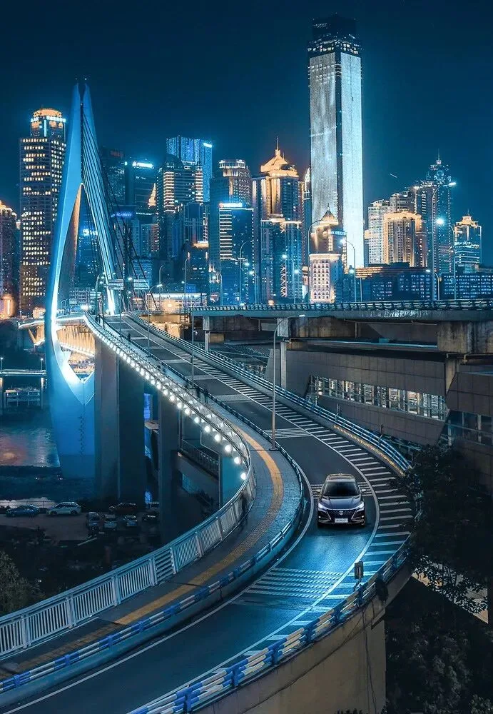刷爆全网的重庆夜景大片，原来后期这么调色！ · 图44