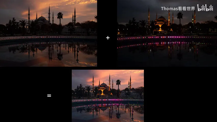 City Nights with Both Sunset Glow and Lights: How Rooftop Shots Are Made · Fig. 8
