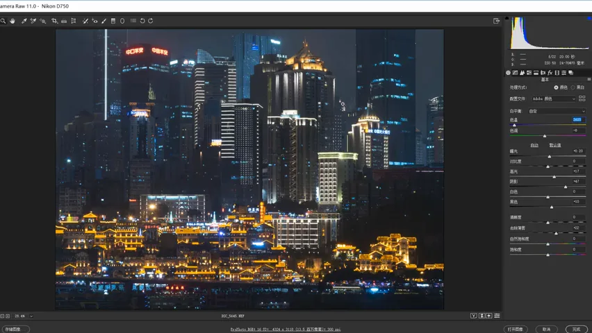 这种好看的夜景色调是怎么调出来的？ · 图7