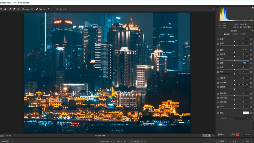 这种好看的夜景色调是怎么调出来的？ · 图13