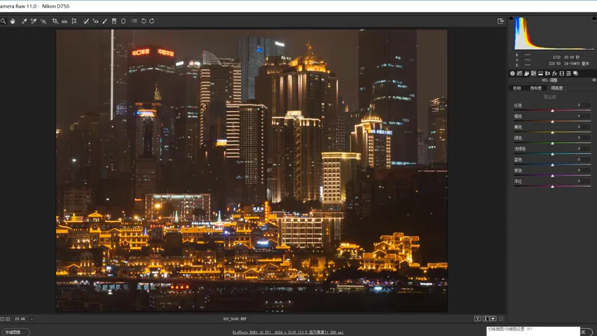 这种好看的夜景色调是怎么调出来的？ · 图15