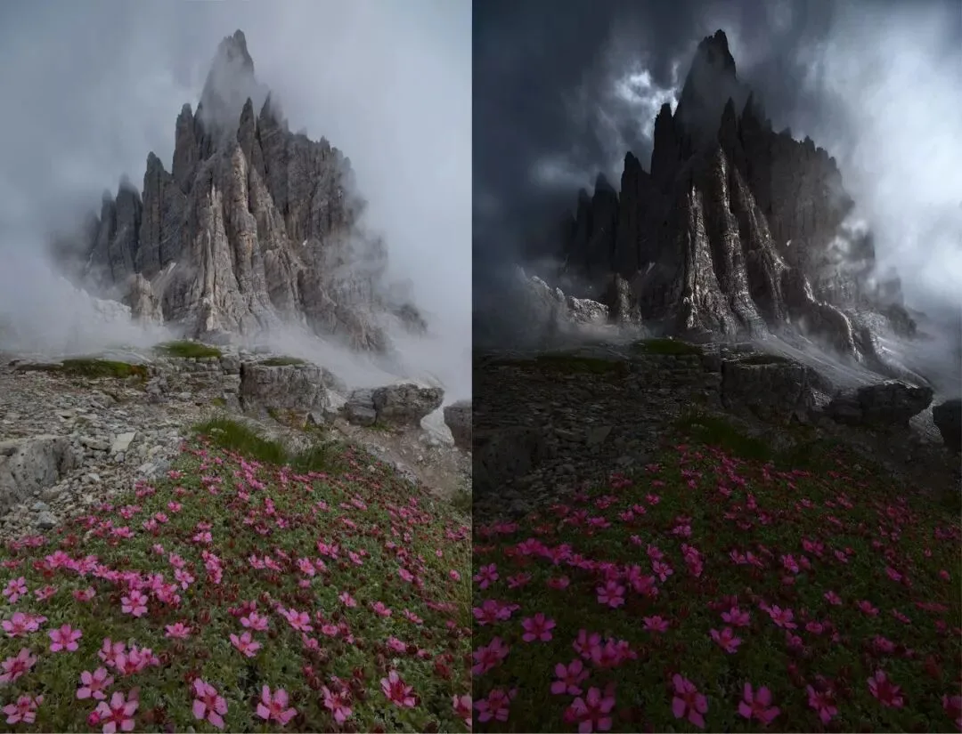 Landscape Photography Post-Processing Color Grading and Rendering Series Course Is Here! · Fig. 9