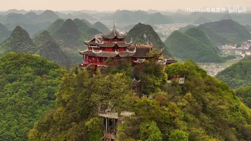 从空中拍到不一样的贵州！无人机长焦构图教程~ · 图4