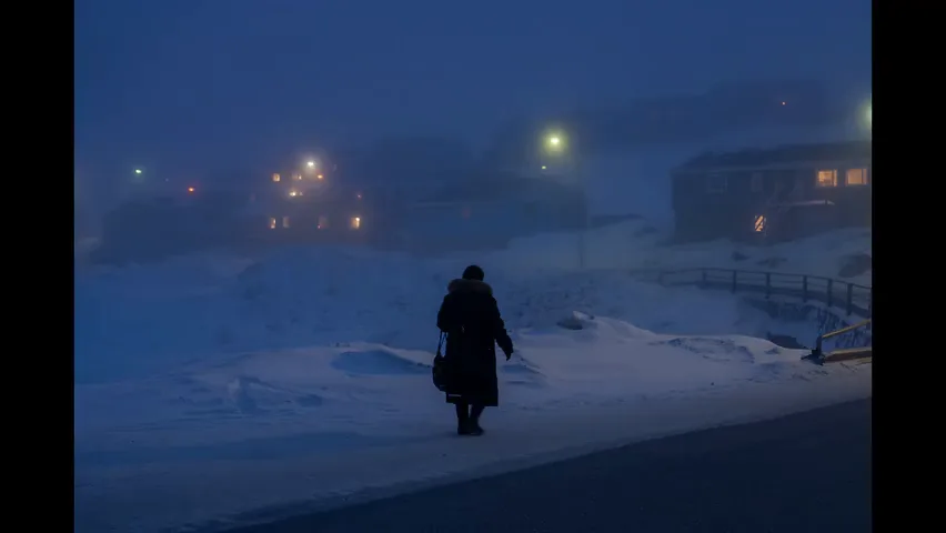 Street Photography in Fog Is Amazing: First-Person POV in Ilulissat, Greenland · Fig. 8