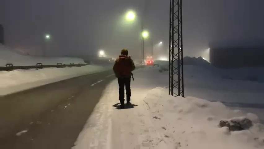 Street Photography in Fog Is Amazing: First-Person POV in Ilulissat, Greenland · Fig. 13