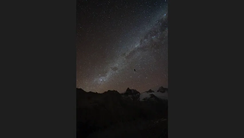 银河拱桥+金色雪山真的存在？视频揭秘拍摄与后期过程！ · 图4