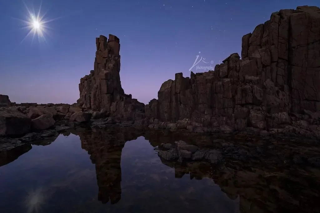 这些照片是把太阳和星空P在一起吗？浅谈月升、月落的拍摄~ · 图6