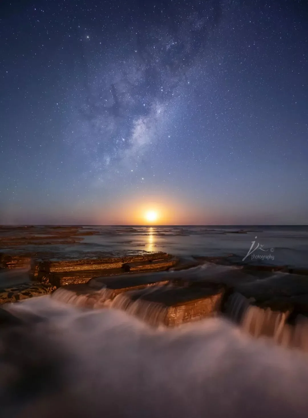 这些照片是把太阳和星空P在一起吗？浅谈月升、月落的拍摄~ · 图16