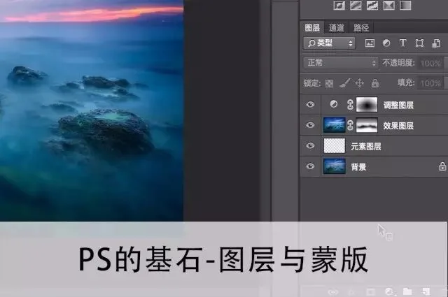 PS的基石 － 图层与蒙板 · 图1