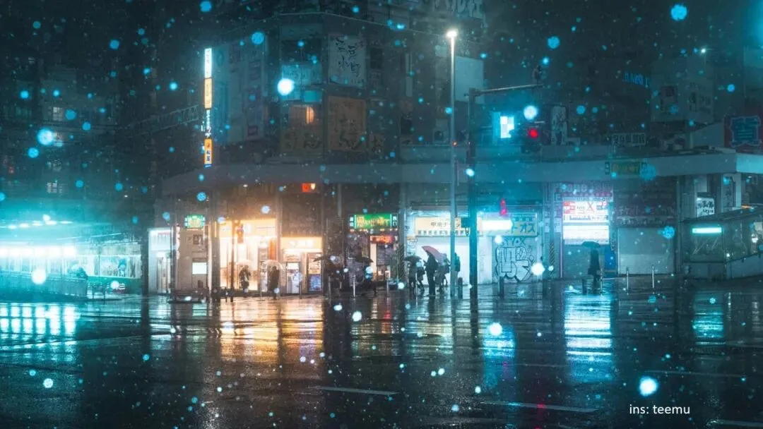 雨雪天这样拍更有质感！如何拍出清晰的雨点/雪花？ · 图18