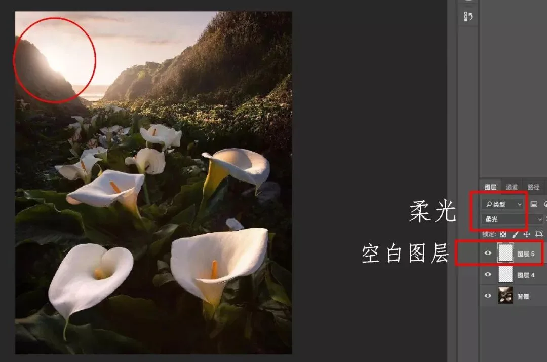 如何后期制作太阳炫光 · 图16