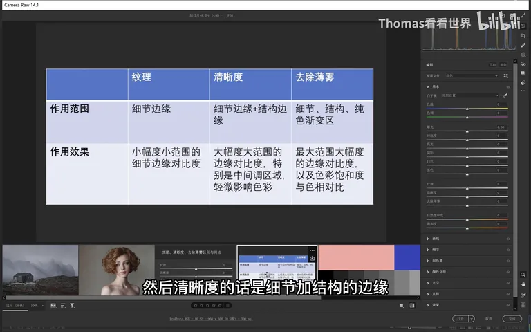 PS纹理、清晰度、去除薄雾三大滑块有何区别？用法分析来了！ · 图4